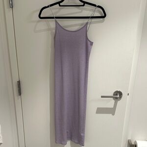 Topshop Lavender Body-con Dress